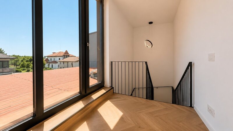 Mogosoaia, FRF, jud. Ilfov, duplex premium, constructie 2025, 3 niveluri, terase generoase.